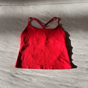 Outdoor Voices Move Free Tank - Bright Red